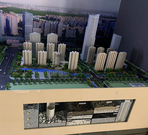 永城市建筑模型